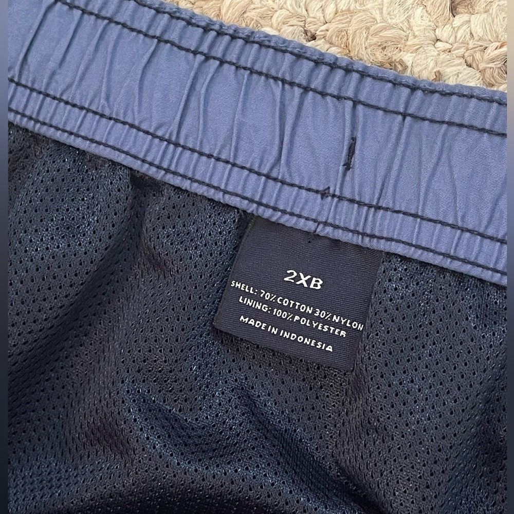 NWT Cremieux mens swim trunks beach shorts 2XB with pockets - Picture 3 of 8